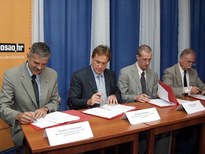 Potpisivanje sporazuma o provođenju akcije ZAPOŠLJAVANJE U TURIZMU