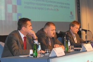 Državni tajnik Mičić, ministar Šuker i ministar Kalmeta